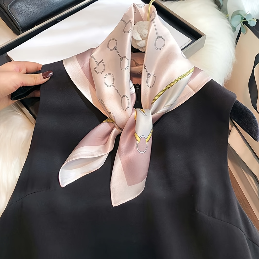 Silk Neck Scarf - Pañuelo Cuadrado de Seda 100% Pura