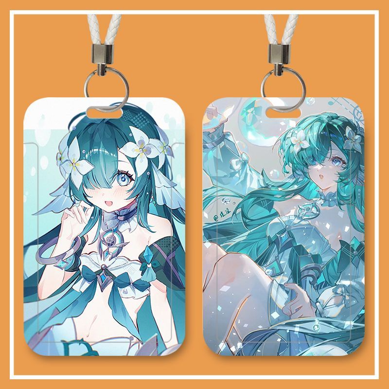 Lanyard Badge Holder - Porta credenciales con diseño de anime