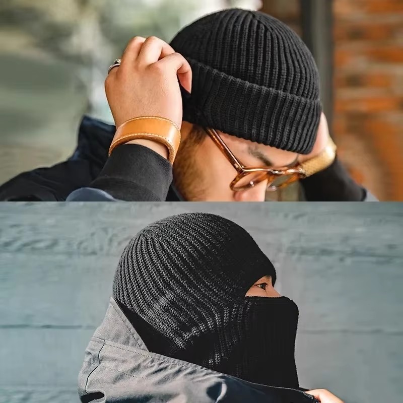 Gorros de invierno para hombre - Muffler Men Wool reseña y precio