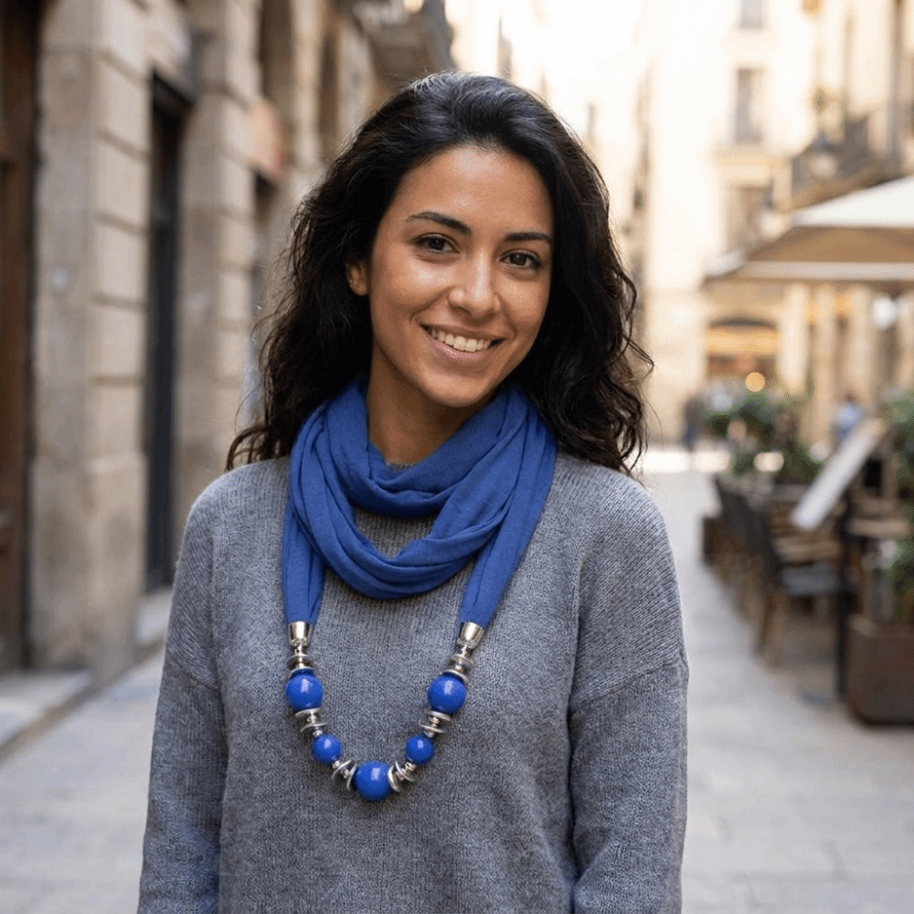 Bufanda de Chifón a la Moda, C - Infinity Scarf Knit reseña y precio