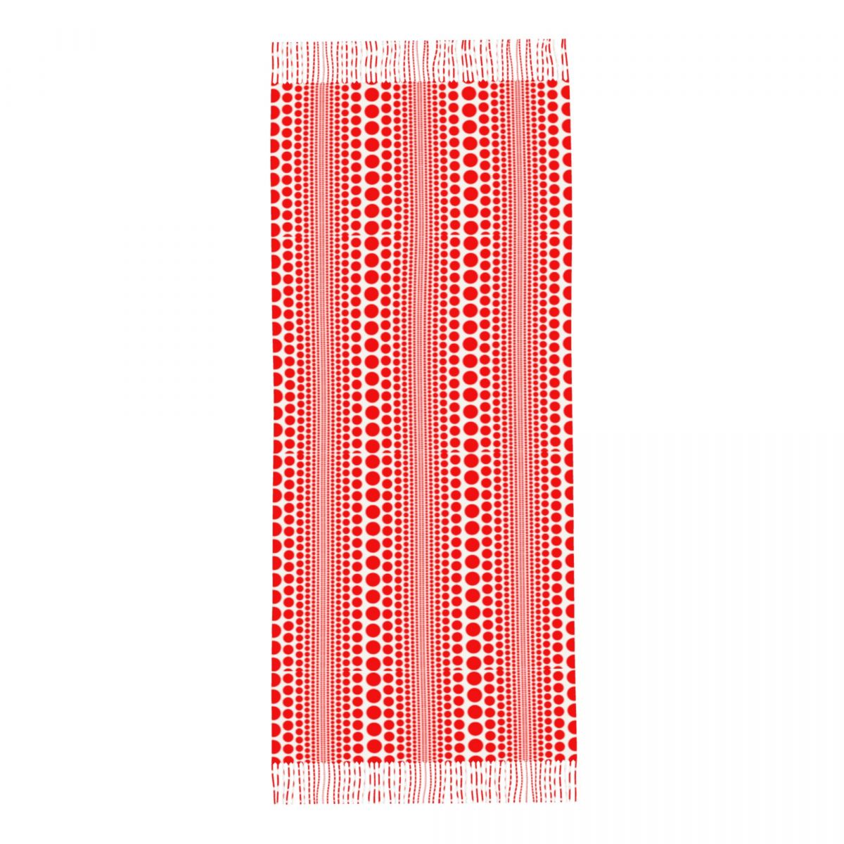 Bufanda de lunares rojos con d - Infinity Scarf Knit reseña y precio