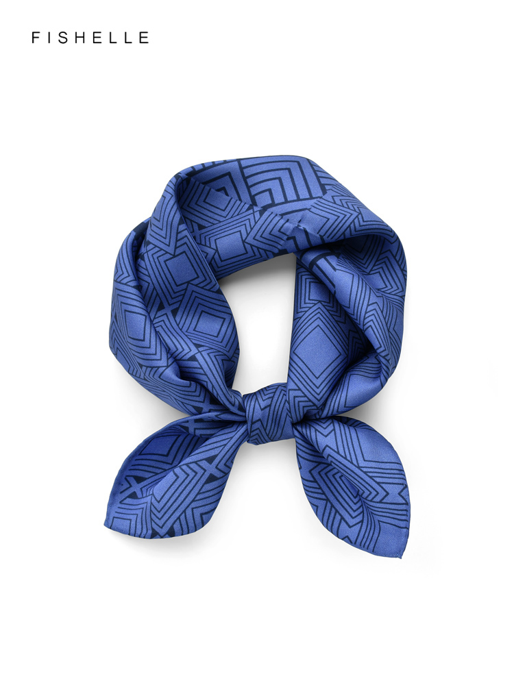 Bufanda de sarga de seda autén - Silk Neck Scarf reseña y precio