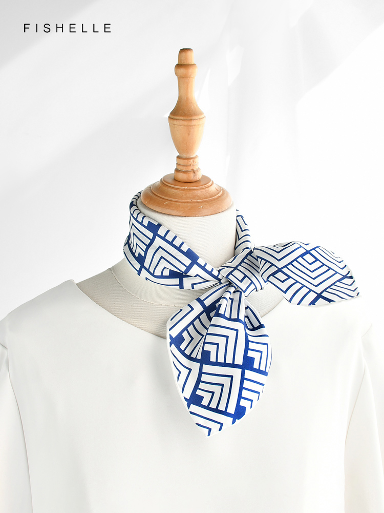 Bufanda de sarga de seda autén - Silk Neck Scarf reseña y precio